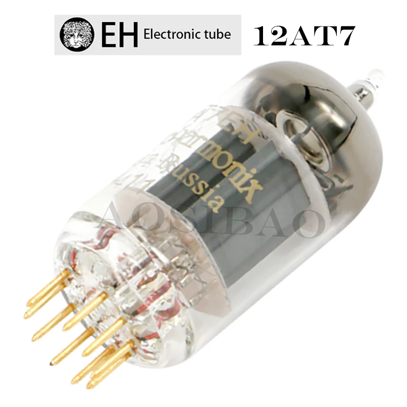 EH 12AT7 Vacuum Tube Gold Pin Replace ECC81 B739 6201 6J8P 6SJ7 EF86 HIFI Audio Valve Electron Tube Amp Kit DIY Matched Quad