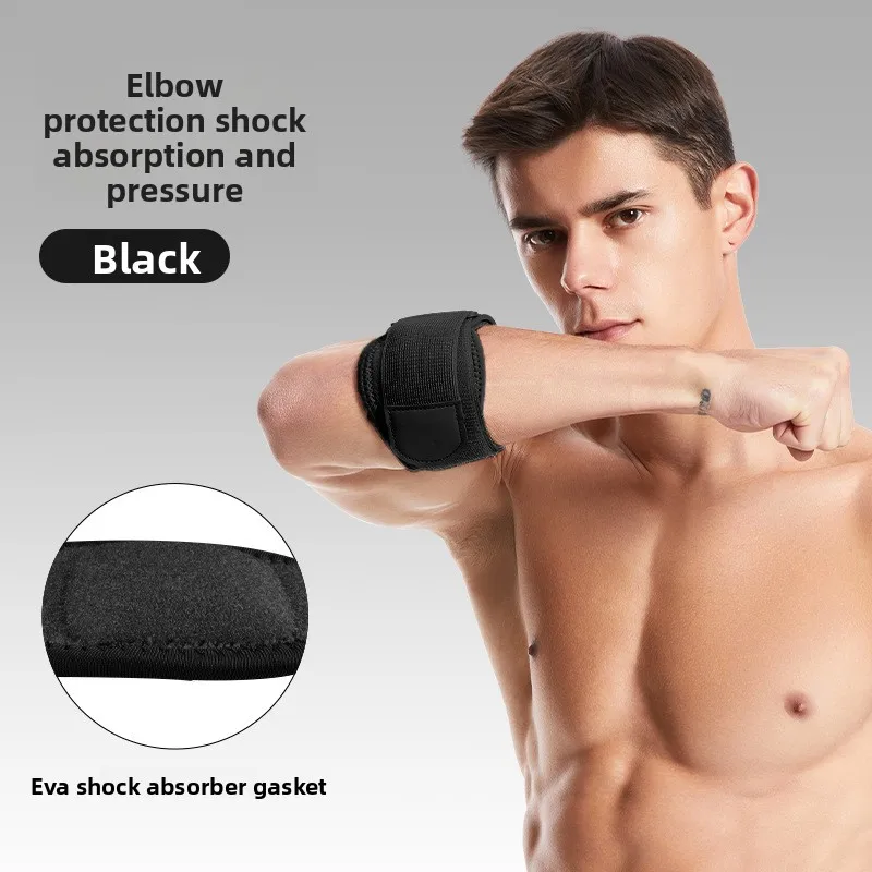 1PCS Adjustable Basketball Tennis Golf Elbow Support Golfer's Strap Elbow Pads Lateral Pain Syndrome Epicondylitis Brace