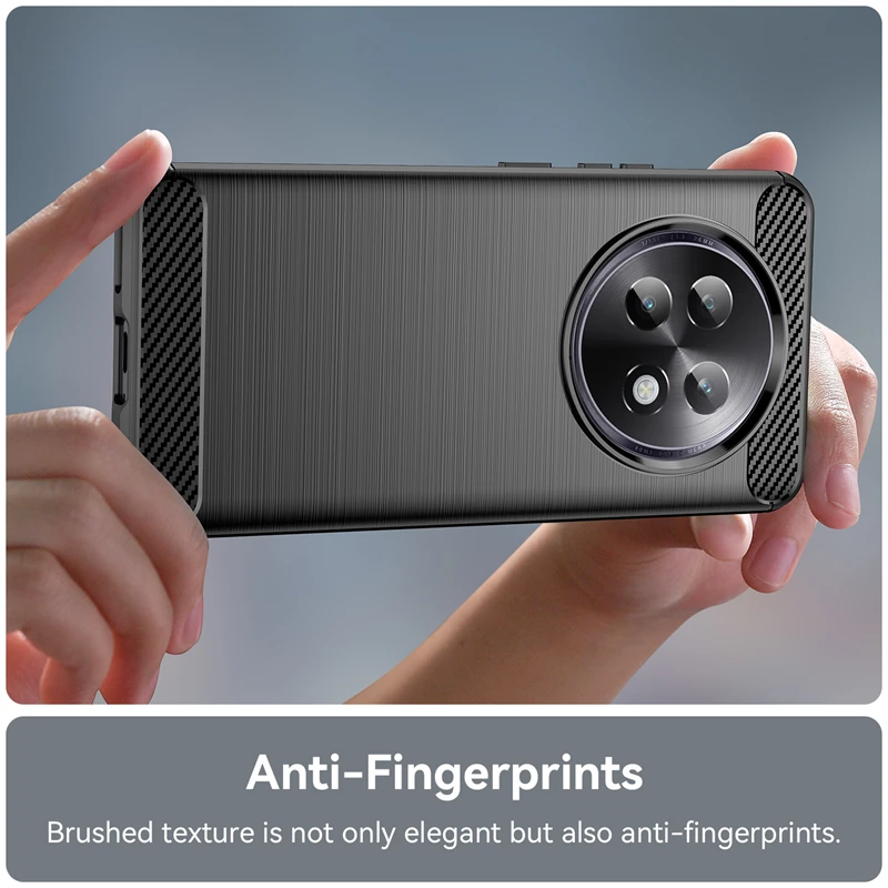 For Realme 13 Plus Case Anti-knock Soft Silicone Carbon Fiber Back Cover Realme 13 Plus Case For Realme 13 Plus Case 6.67 inch