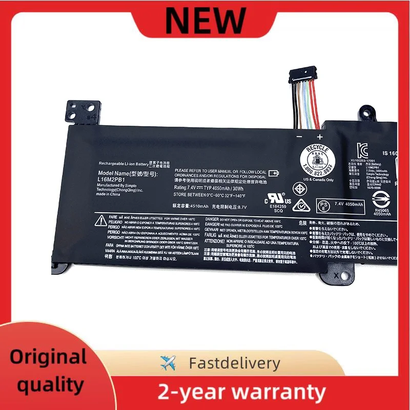 L16C2PB1 L16L2PB2 L16C2PB2 Laptop Battery For Lenovo ldeaPad 320-17IKB S145-15AST 320-15ABR L17L2PF1 L17M2PB7 L16M2PB3 L16M2PB1