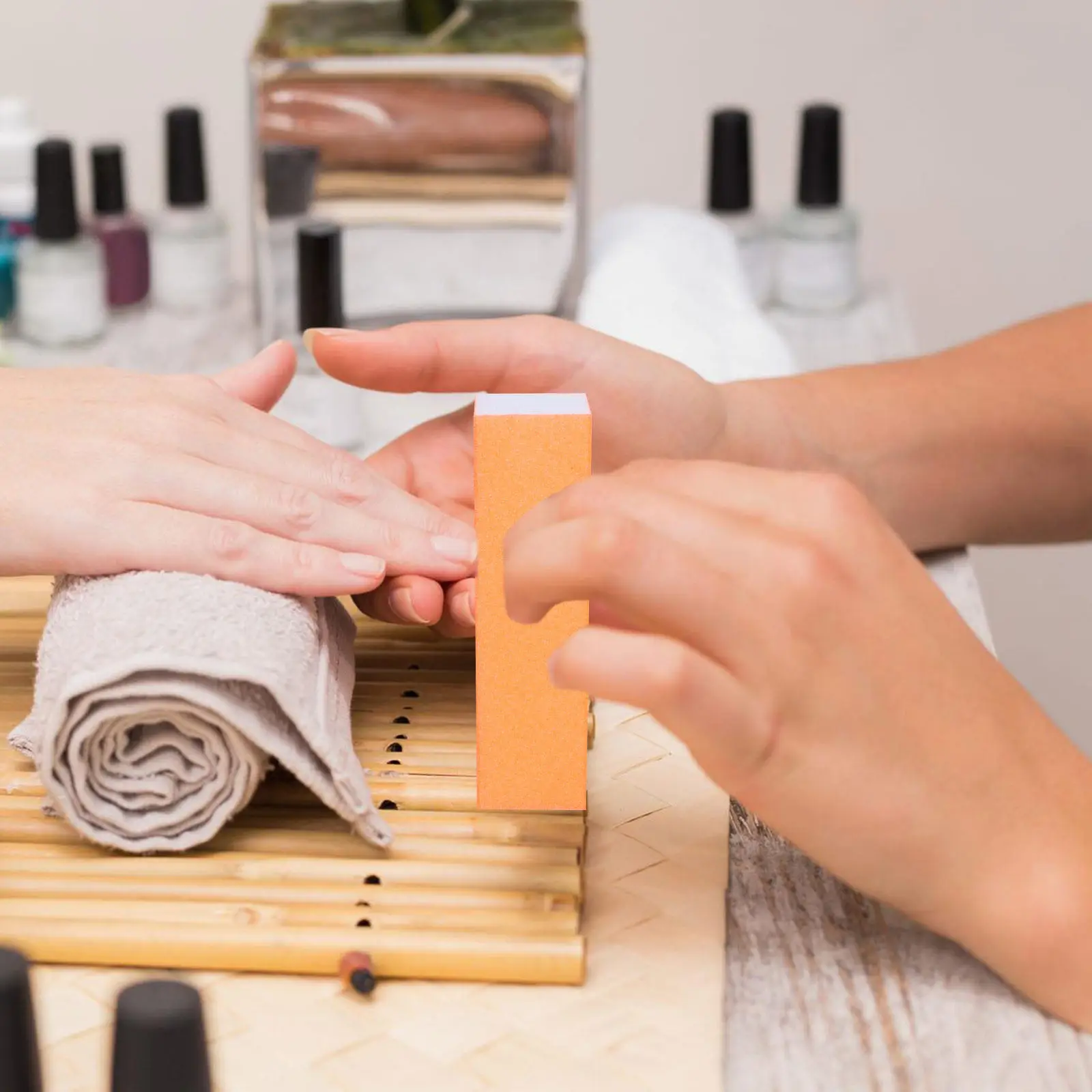 

Набор из 10 профессиональных инструментов для шлифовки ногтей: прочные полировочные блоки для точной обработки, безопасная пилка для маникюра, идея подарка для женщин