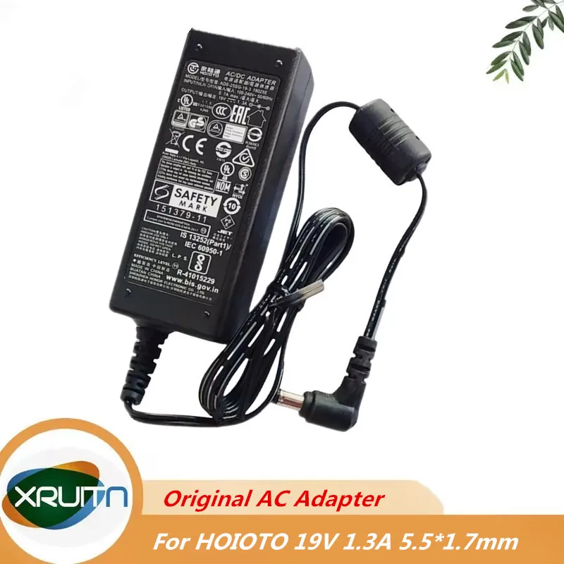 

Original AC Adapter Charger For ACER 19V 1.3A 25W HOIOTO ADS-40SG-19-3 19025G ADS-25SG-19-3 19025E Monitor Laptop Power Supply