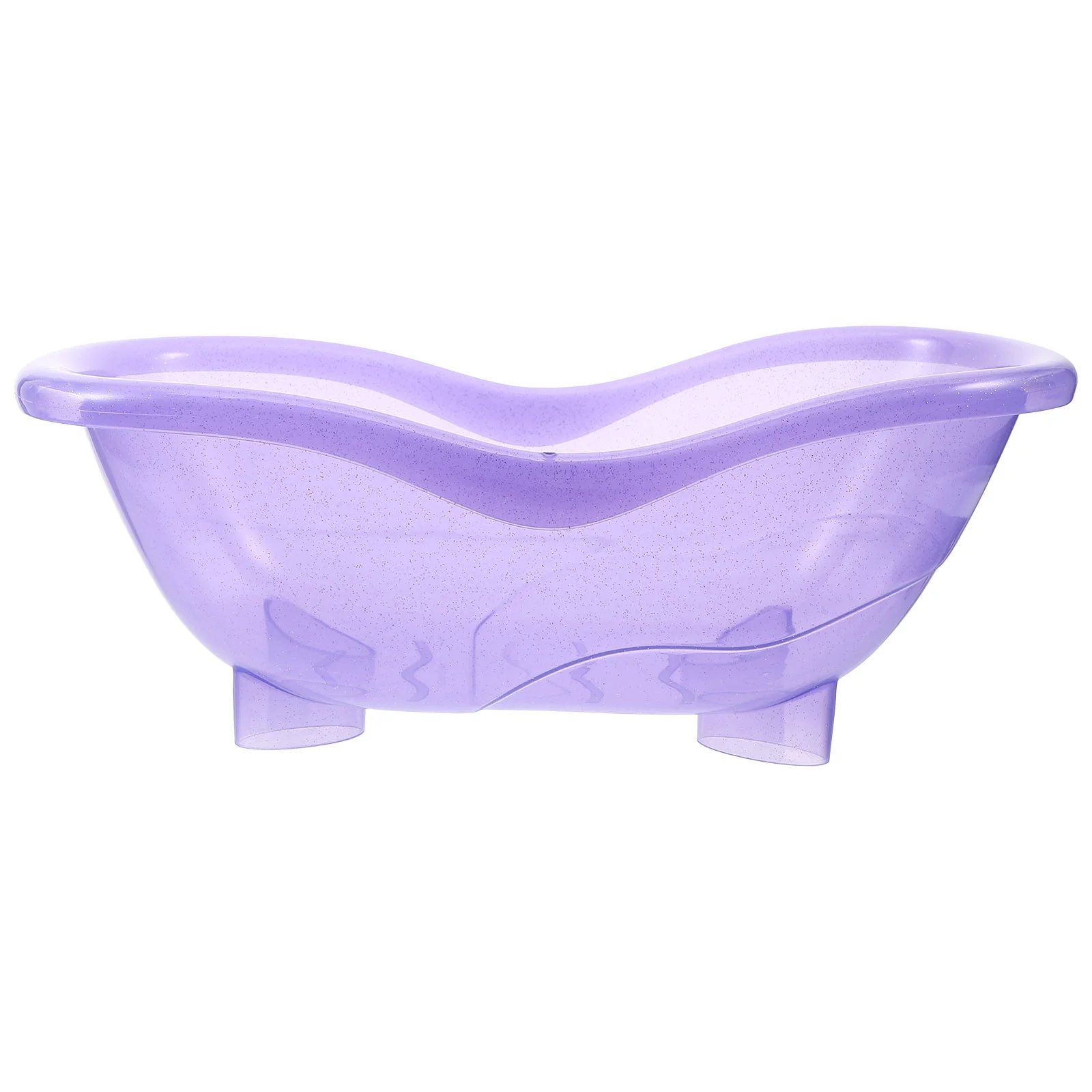 Mini modèle de baignoire en plastique, jouets de bain, poisson précieux, meubles de maison miniatures, HOB