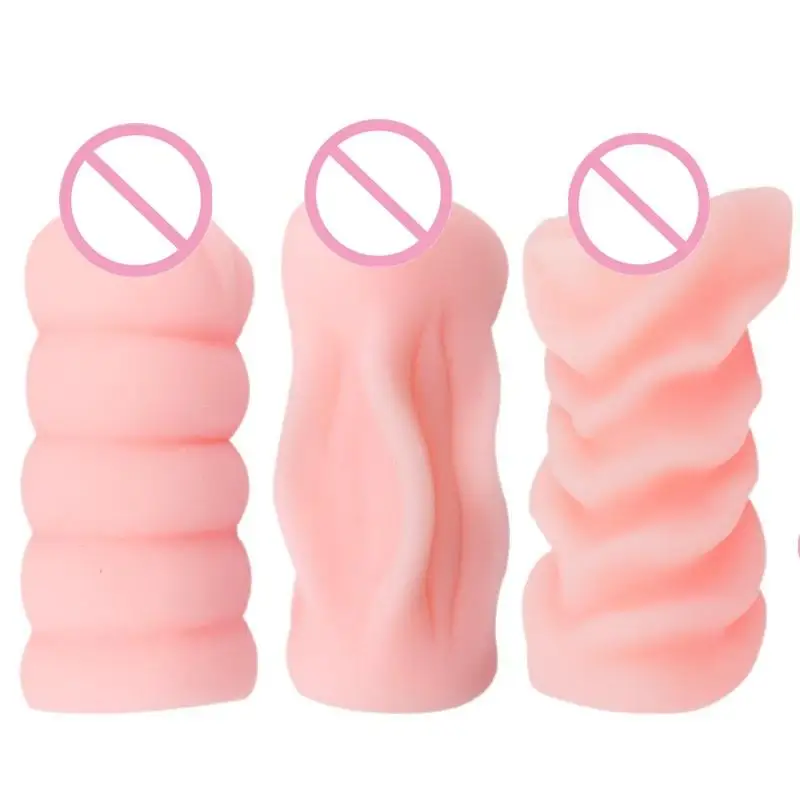 Men's Aircraft Cup Male Masturbator Oral Vaginal Anal Masturbation Soft Real Vagina Pocket Pussy Sex Toys For Men Blowjob