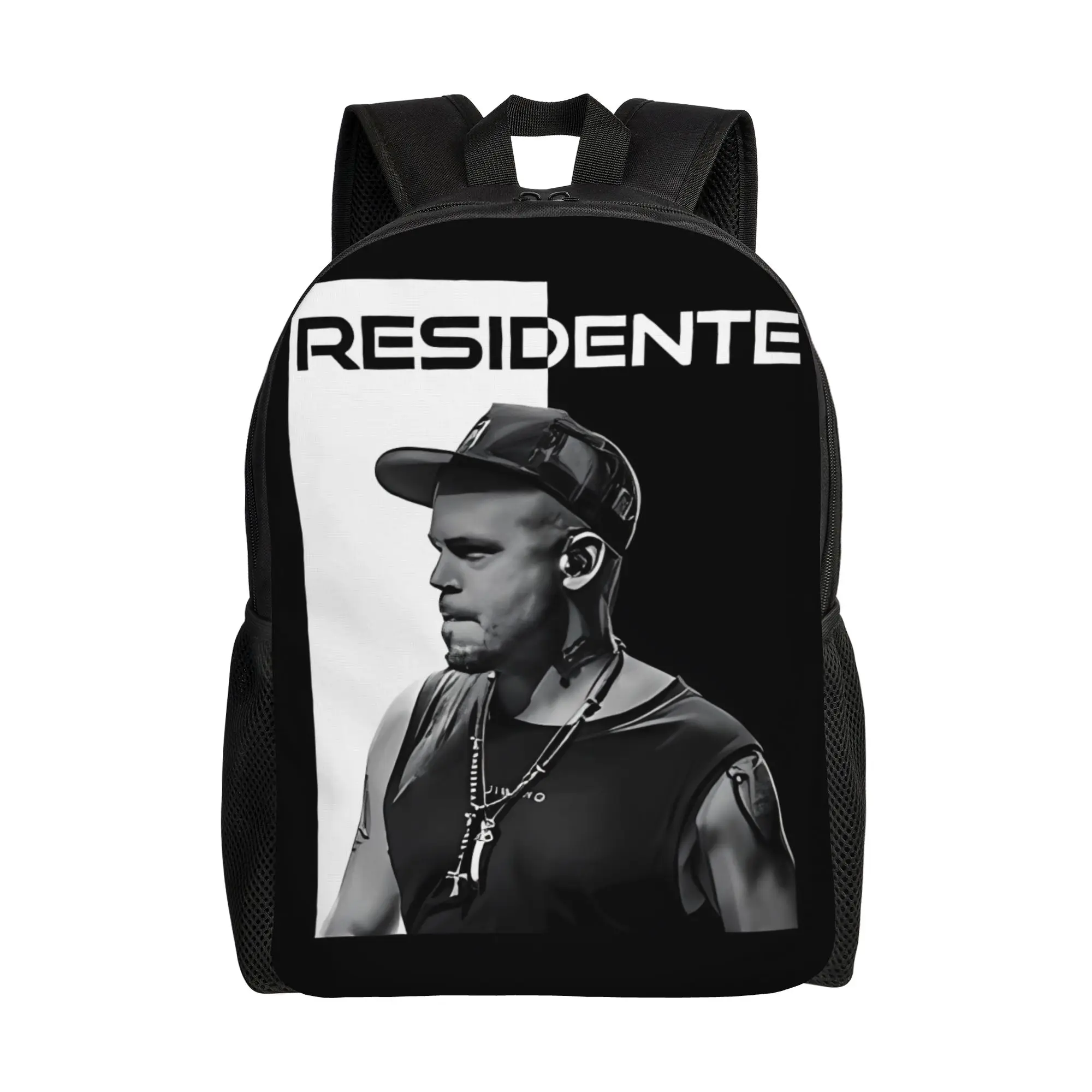 

Residente Calle 13 Rene Calle 13 Backpack Students Daily Large Capacity Schoolbag Back To School Season