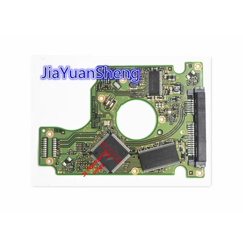 Hitachi notebook hard drive circuit board number 220 0A90427 01 , 110 0A90427 01 / STICKERS: 0J34897 , 0J43769