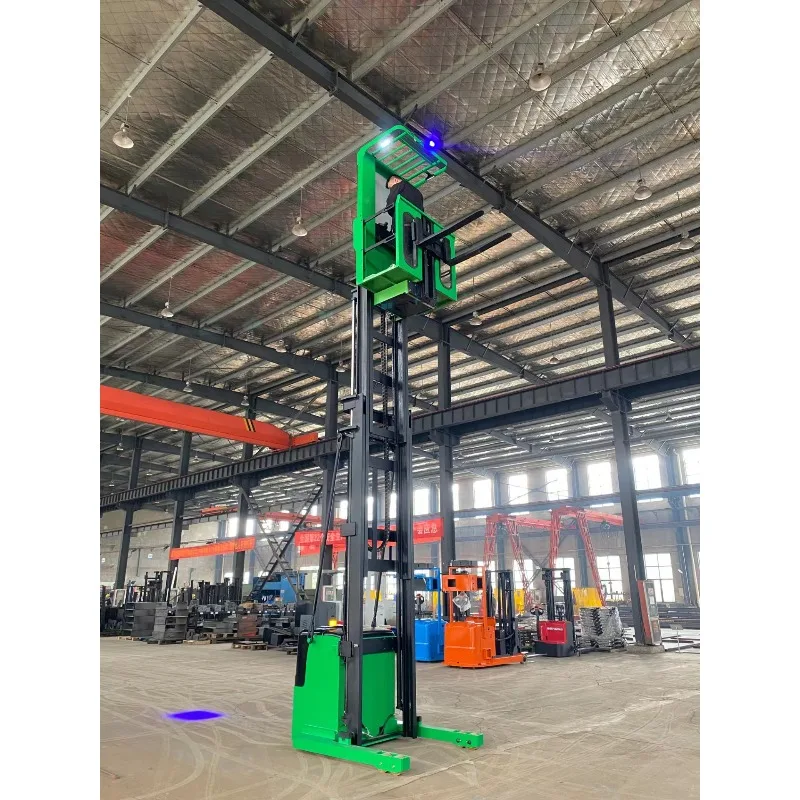 Customized Heli Electric Man-up High Level Order Picker With Large Lithium Battery Capacity 11m Lifting Height 1500kg Order Pick