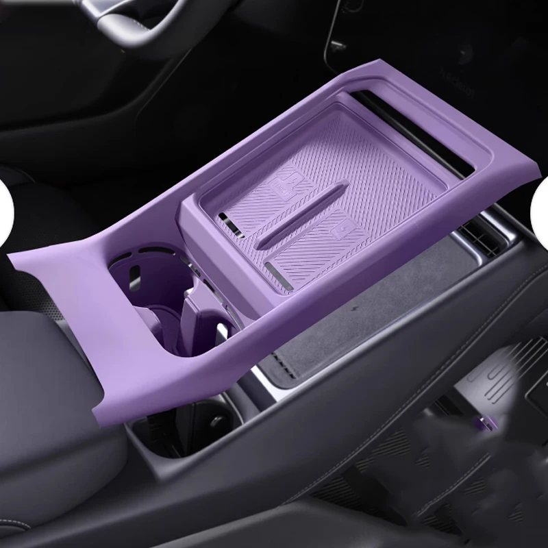 

For XPeng P7 2025 2026 Central Control Water Cup Protection Pad Integrated Wireless Silicone Pad Interior Accessories