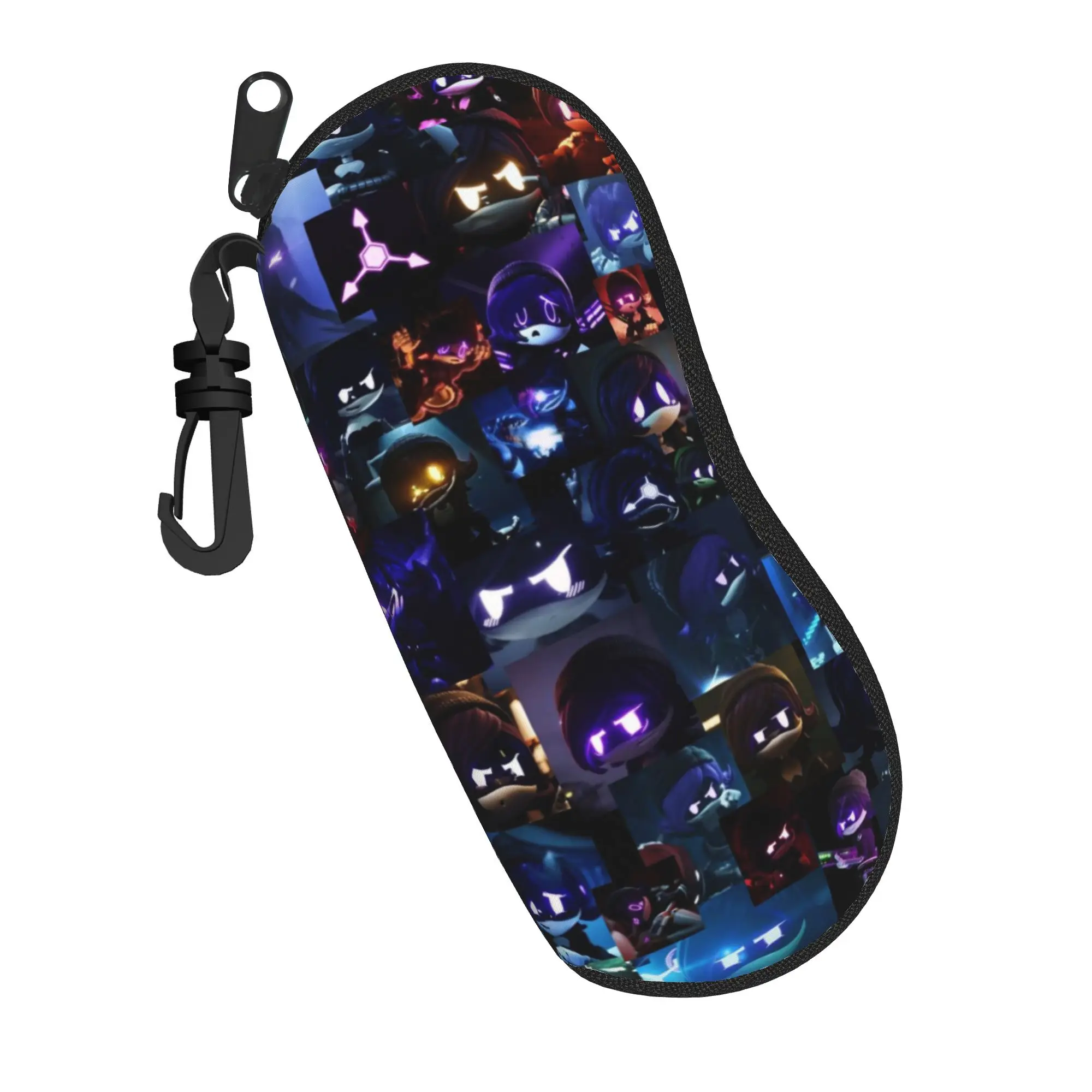 Uzi Murder Drones  Glasses Case Men Women Travel Zipper  Glasses Box Ins Eye Contacts Case