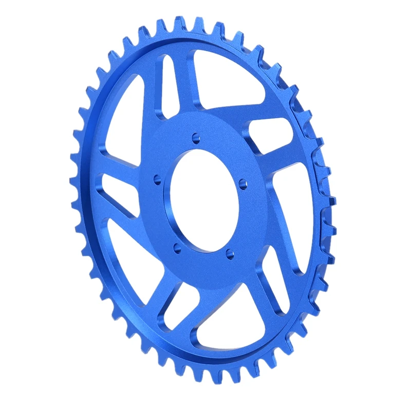 New Design 42T Crankset CNC 6061 T6 Aluminium Alloy Chainring For Banfang BBS01 BBS02 Mid Drive Motor Kit