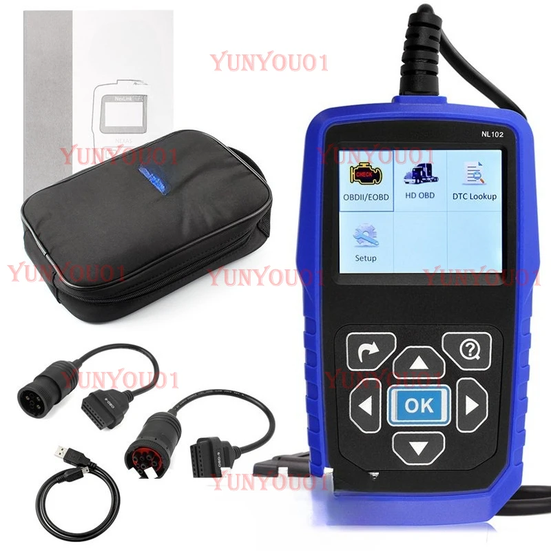 102 Diesel Mechanical Detector, Heavy Truck Detector Obd2 Detector