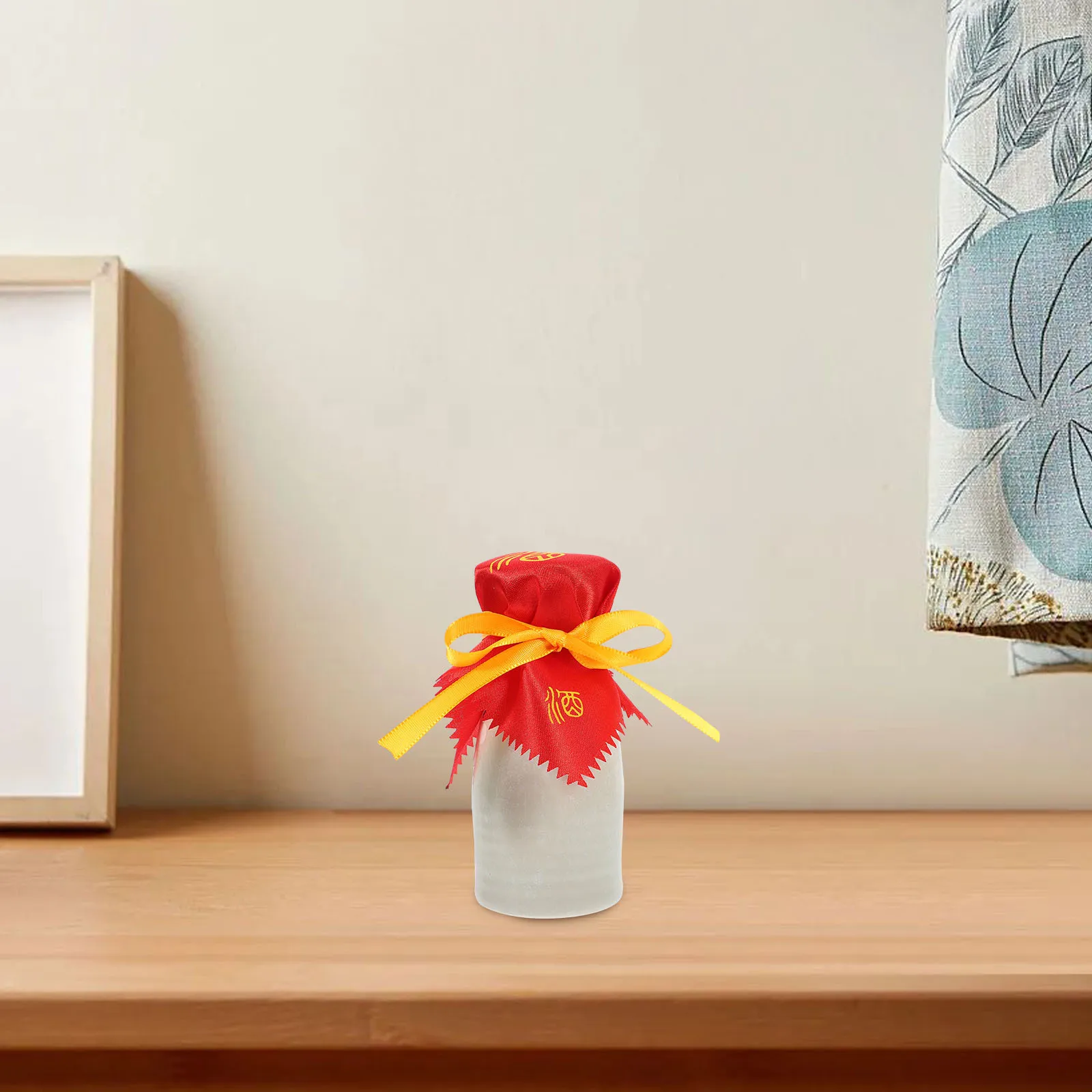 

30Pcs Wine Cloth Packaging Vintage Fabric Cover for Wine Jar Sealing Reusable Washable Lid for Alcohol Container Decoration