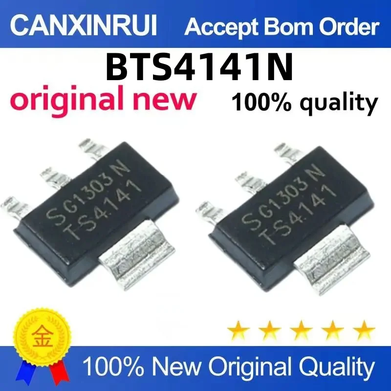 

TS4141 BTS4141 BTS4141N SOT223 are new original, transient suppression transistor chips