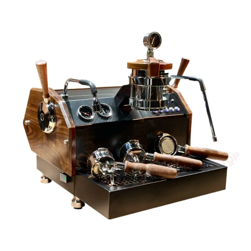 Commercial Italian semi-automatic automatic coffee machine