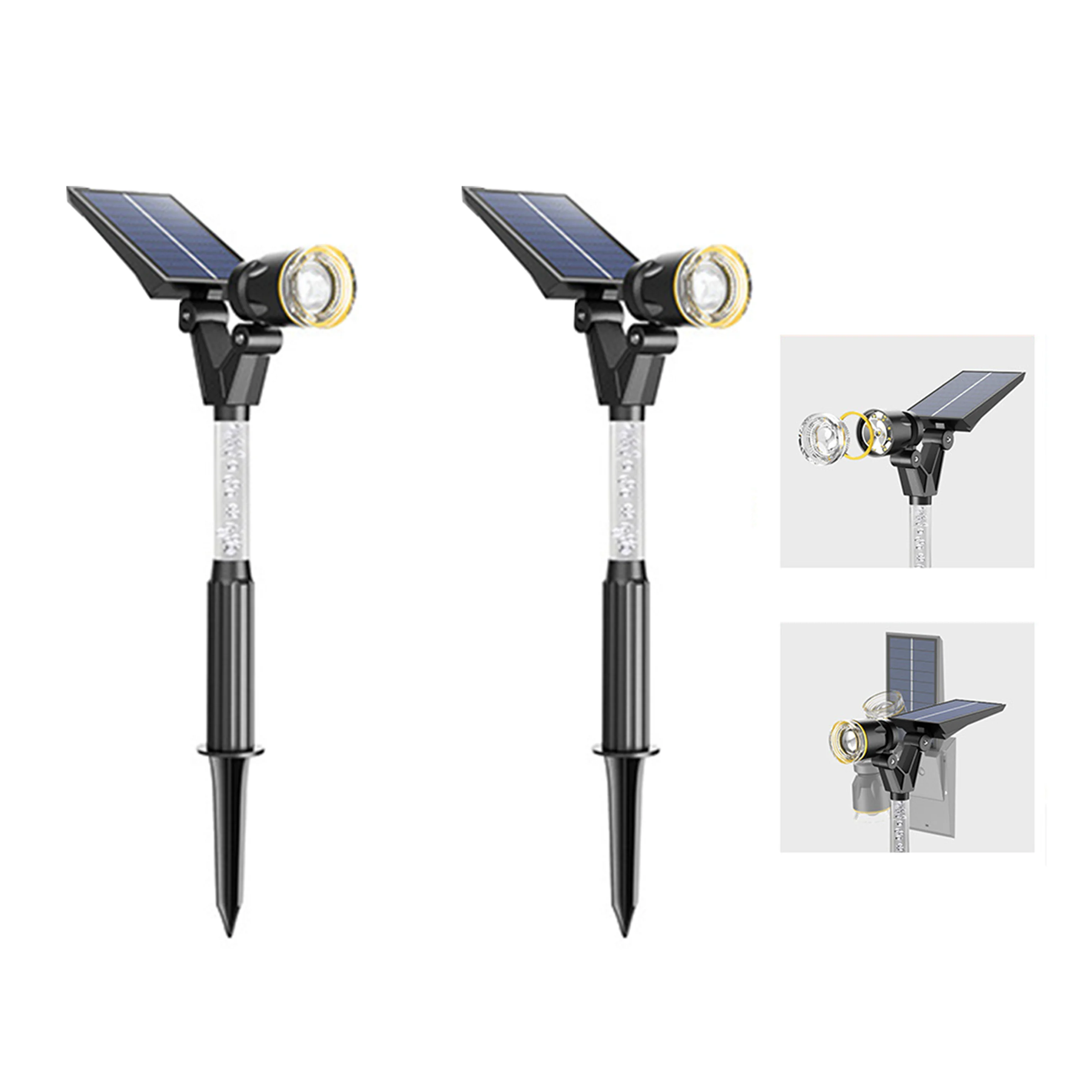 

Solar LED Light Solar Spotlight Garden Solar Lawn Lamp Outdoor IP65 Waterproof Solar Power Light Wall Light