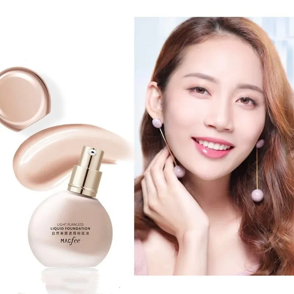 

Invisible Pores Liquid Foundation Non-Fluffing 8h Lasting Waterproof Foundation Sweatproof Face Base Cream Special Occasion