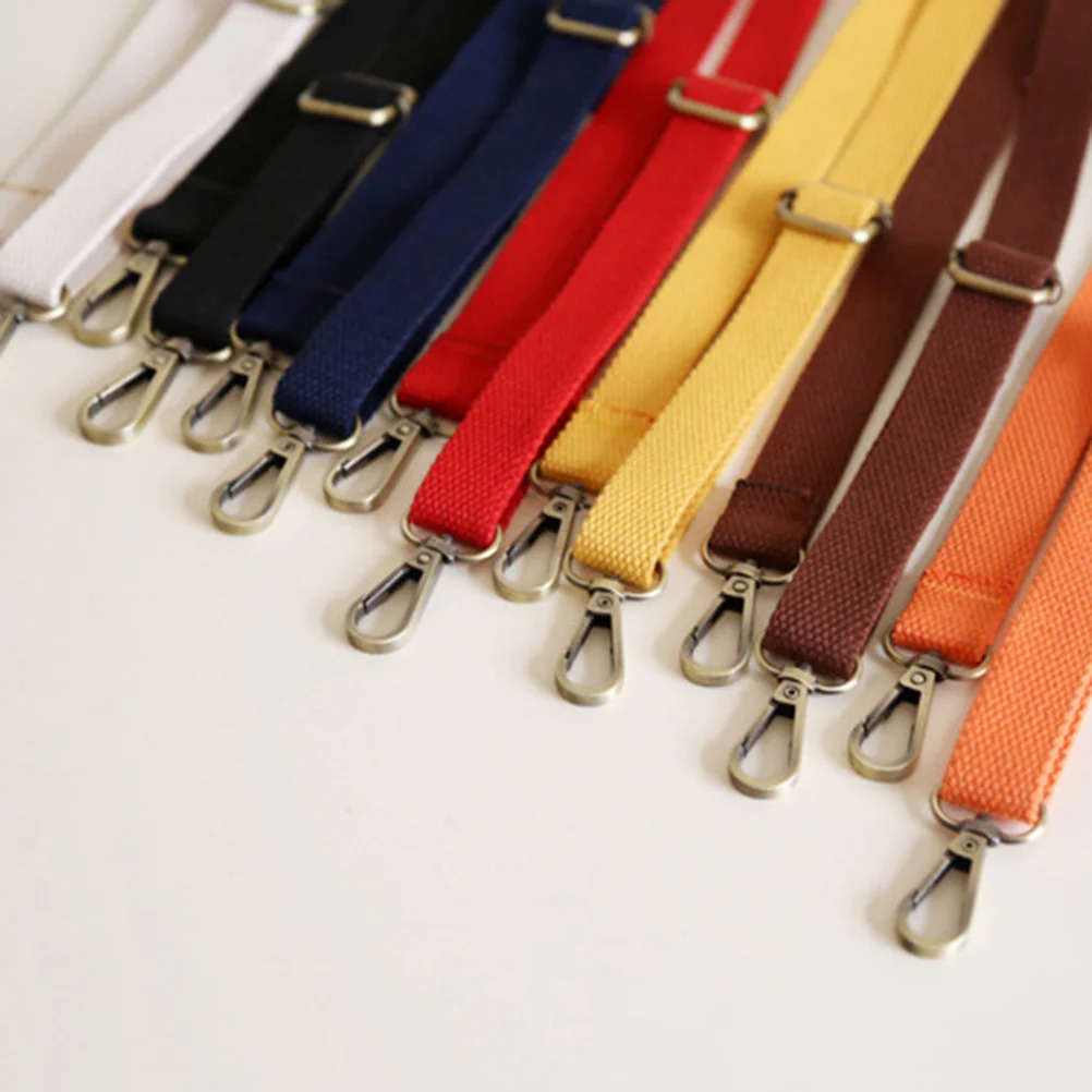 حزام كتف بديل 130 سم قابل للتعديل لحقيبة كروس بودي ماسنجر وصالة الألعاب الرياضية وحقيبة سفر قابلة للفصل وحزام طويل أحمر #4