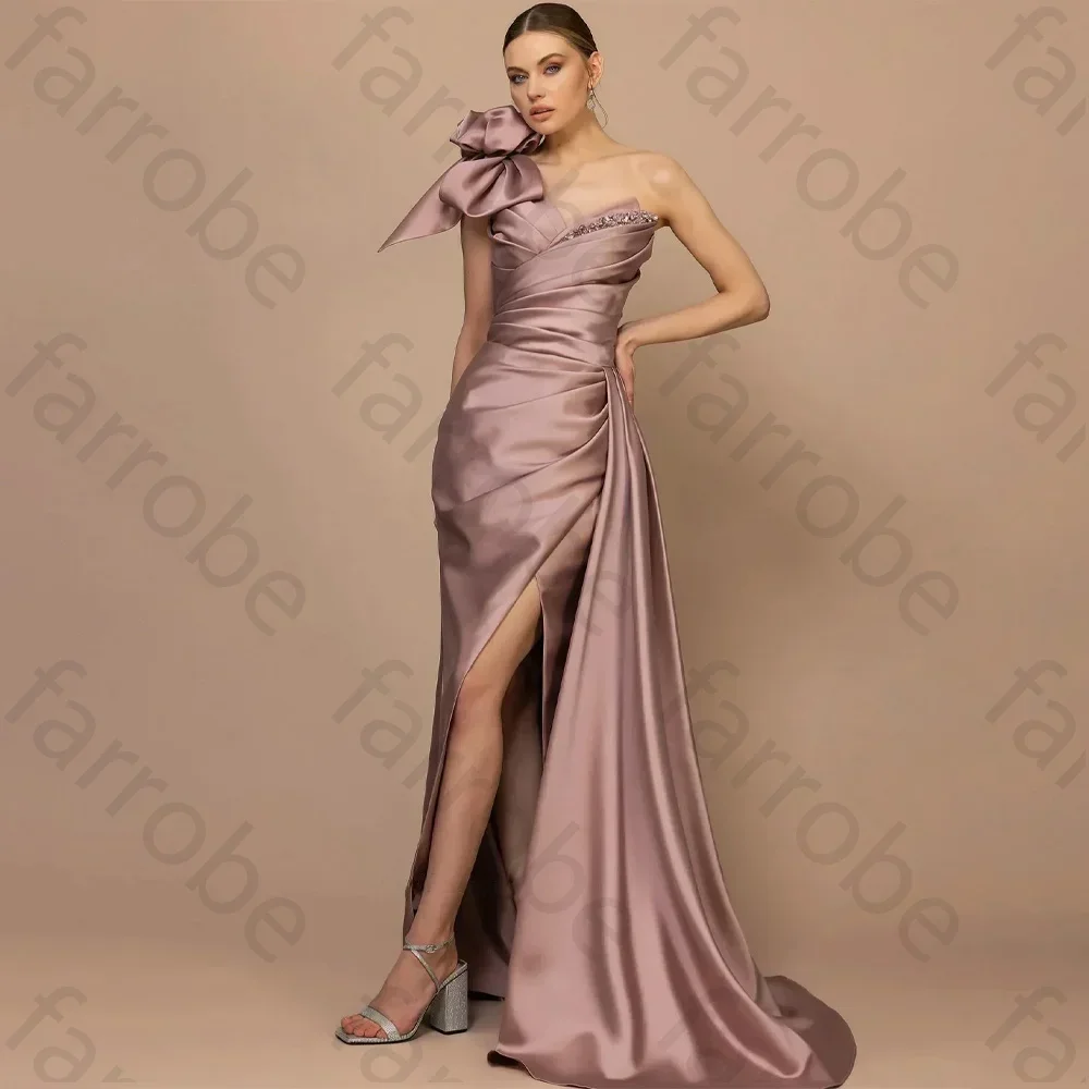 

A-line One-shoulder Long Dress Homecoming Dresses Fashion Elegant Exquisite Gown Evening Gowns Party Gowns for Women Customized