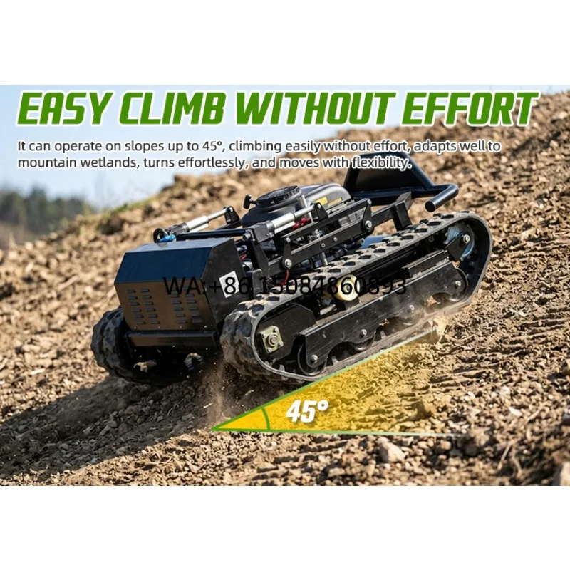 Smart Rc Lawn Mower Robot Remote Mini  Mini Tractor Zero Turn Robot Gas Snow Plow Snow Blade Lawn