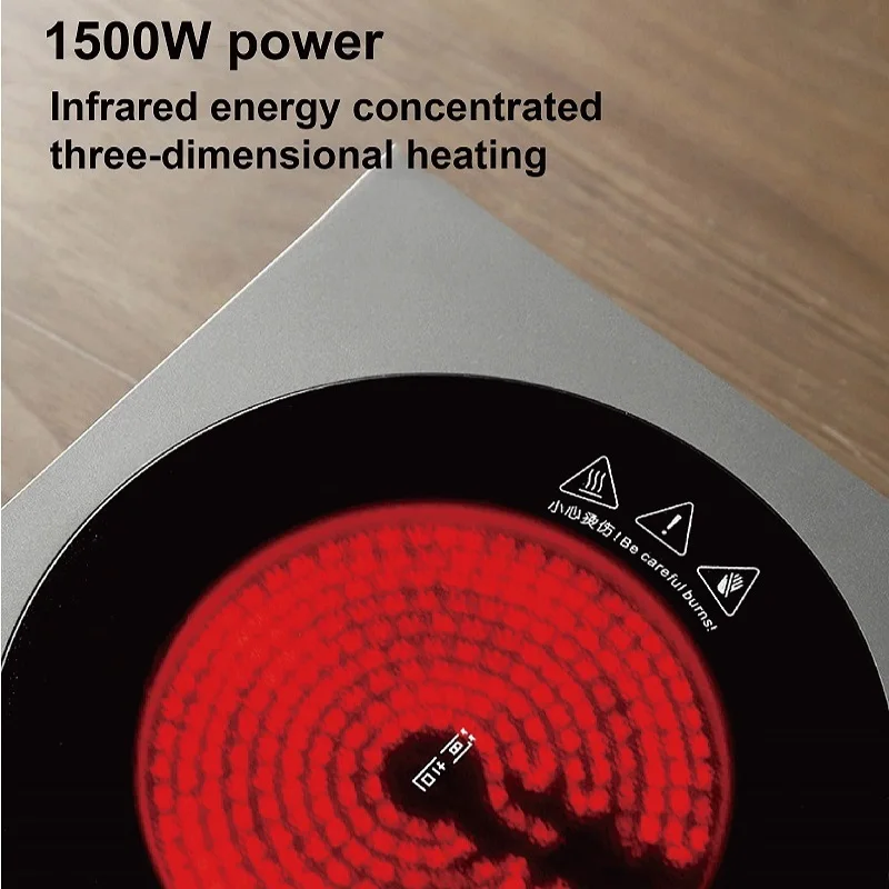 1500W Electric Ceramic Stove Timing Tea Maker Automatic Water Supply Induction Cook Water Pumping Kung Fu Tea Stove Water Boiler