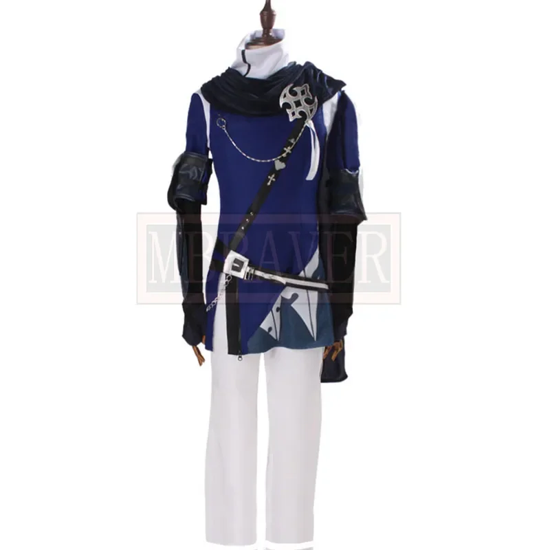 Final fantasy XIV FF14 Alphinaud Leveilleur Cosplay costume Christmas Halloween Custom Made any Size