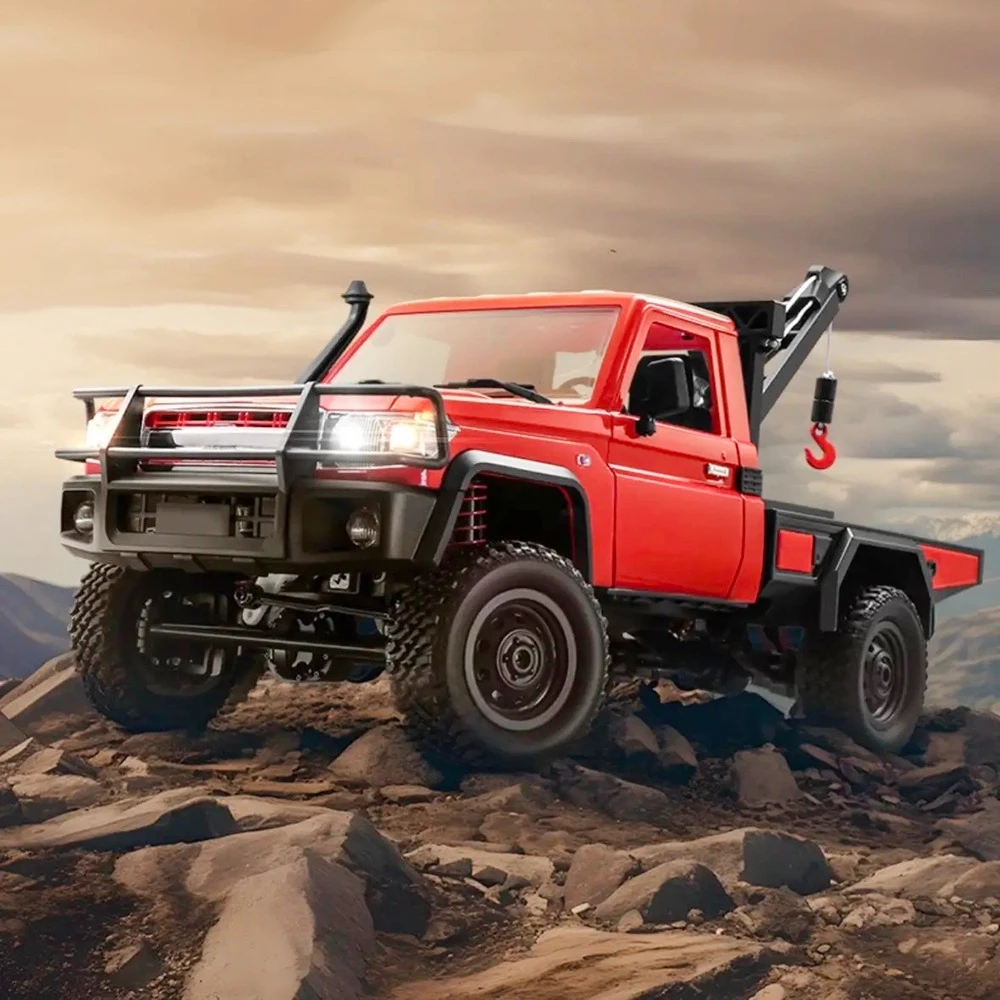 

MN82T RC Electric Vehicle 1/12 RC Climbing Vehicle 4WD 2.4G Remote Control Simulation Crane Model Remote Control Car Toys