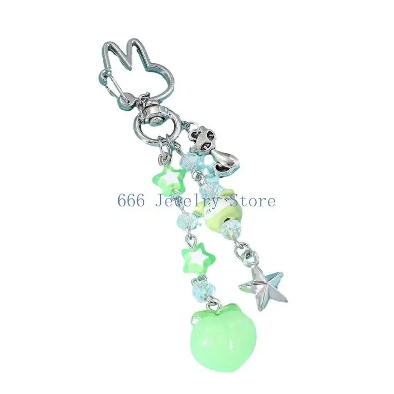 F2TD Ladies Girls Butterflies Keychain Phone Pendant Chain Phone Cases Lanyard Wristband Phone Protective Shell Strap Rope