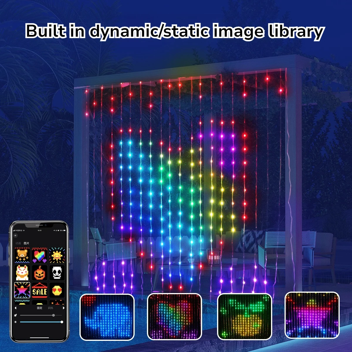Led Fairy String Lights - Luci a Stringa Programmabili RGB IC