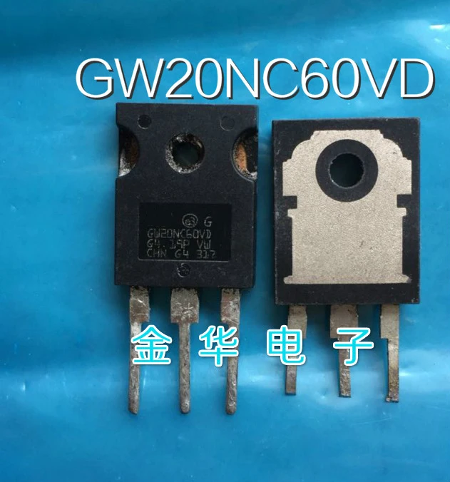 Used original 10pcs STGW20NC60VD GW20NC60VD STGW20NC60V TO-3P In Stock