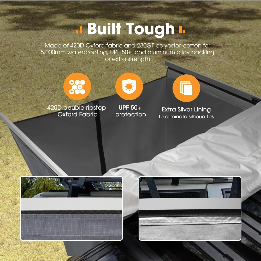 

Прожектор SAN HIMA Portable 90г. ° Регулируемая палатка для душа для кемпинга, тент для автомобиля, боковая душевая палатка, туалетная палатка для купания, встроенный светодиодный St