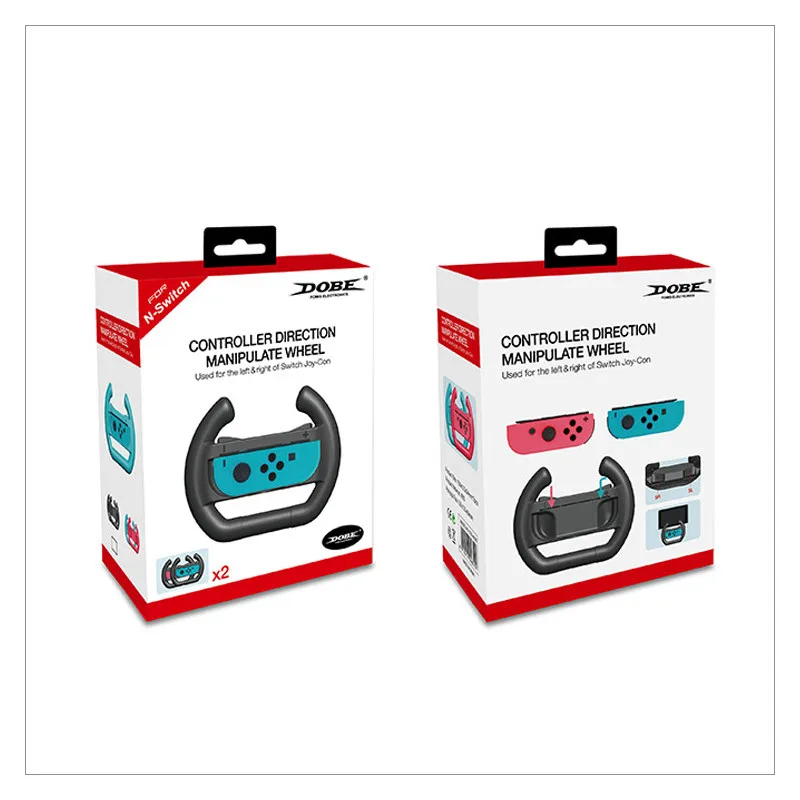 Controller Direction Manipulate Wheel For Nintendo Switch Joy-Con Handle Steering Wheel Dobe Twin Pack