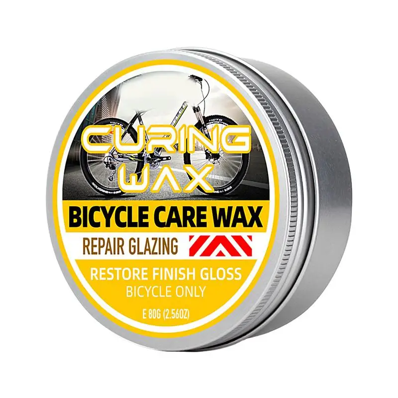 Bike Care Wax Dust-Proof Anti-Dirt Bike Lubricant Bicycle Chain Washing Wax For Fading Acid Rain Paint Scratches Stubborn Stains