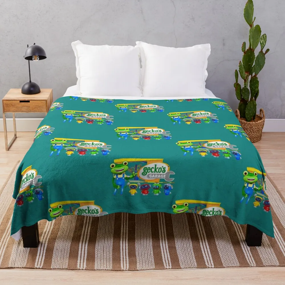 

Geckos garage kidshoodie Throw Blanket Warm Throw Blanket Gift for Anniversary