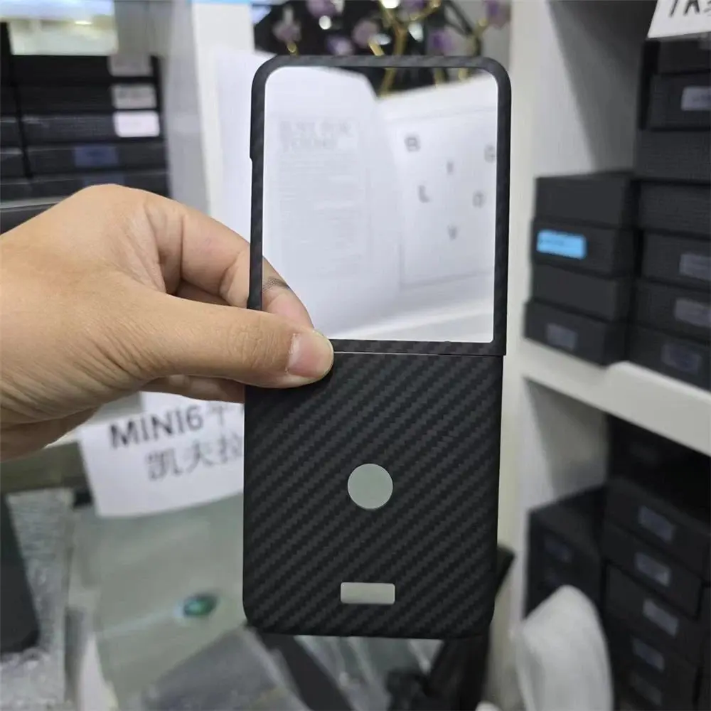 

Genuine Carbon Fiber Aramid Case For Moto Razr 50 60 Ultra Shockproof Back Cover