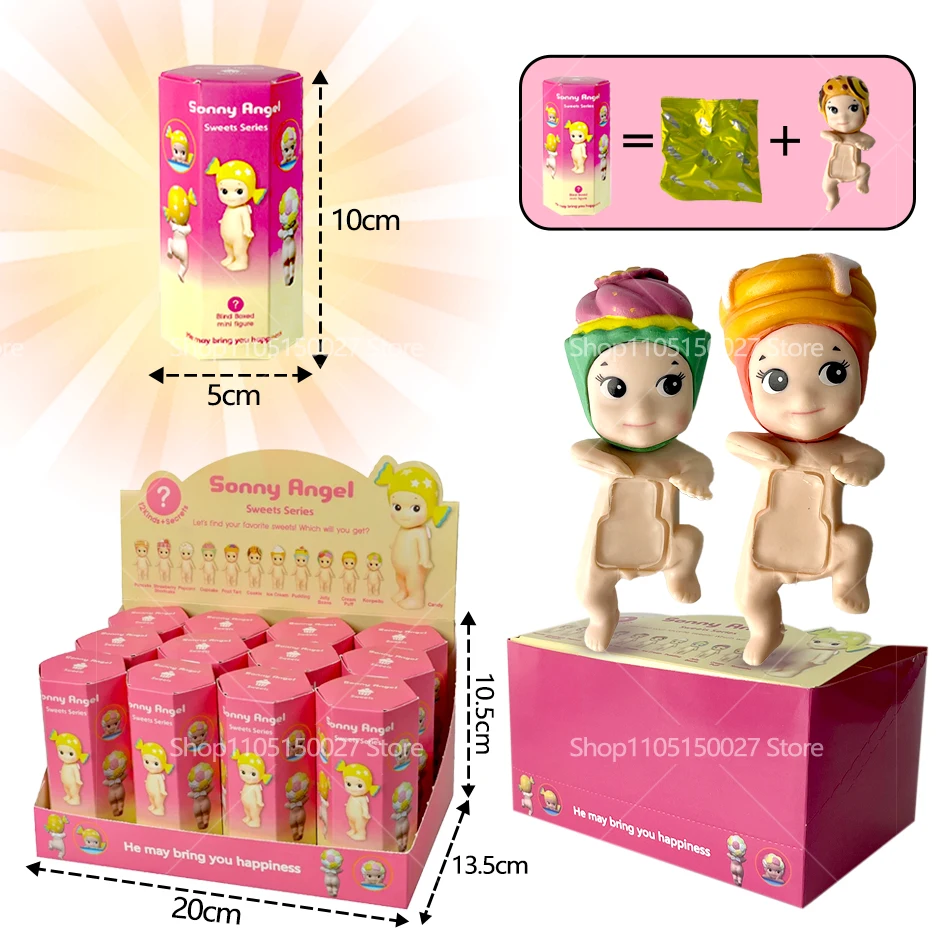 HOT NIEUWE Leuke Mysterieuze Verrassing Speelgoed Anime Model Pop Kinderen Geschenken Blind Box Angel Liggen Actiefiguren Blind box