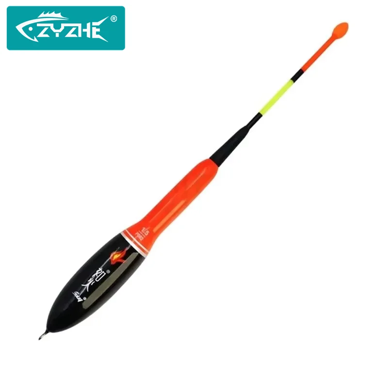ZYZHE Sea Rock Fishing Float Electric Luminous Stick Anti-breakage Drift Tail High Quality Fortune Paulownia Wood Fishing Float