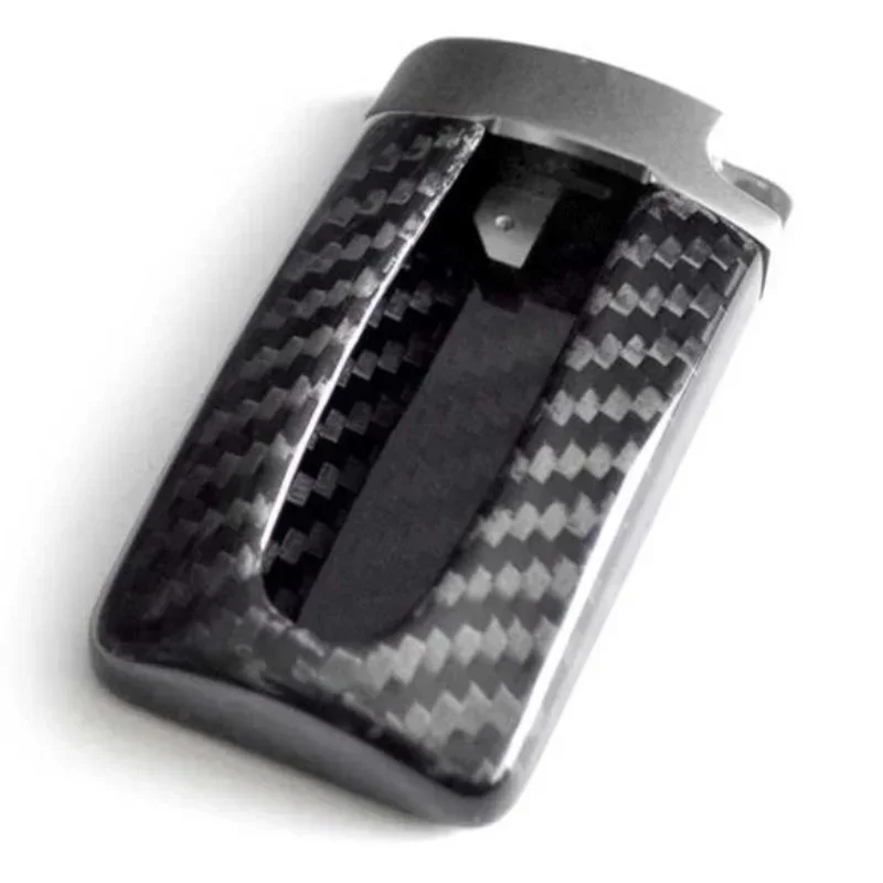 For Nissan Smart Key GTR Infiniti Carbon Fibre U-shape  Car Key Case Cover Shell Bag