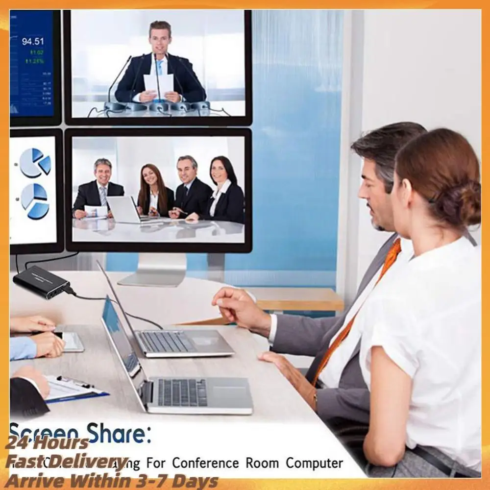 

Устройство для захвата игровых процессов USB3.0, 4K 60 Гц, HDMI-совместимый видеорегистратор, HD-рекордер экрана для PS4