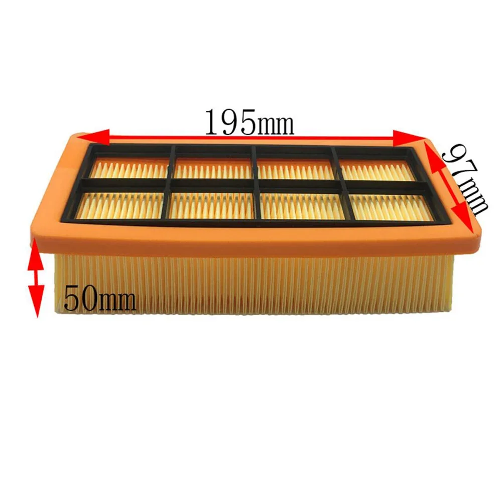 2 pezzi. Per Karcher 6.415-953.0 AD 3.000 AD 3.200 AD parti del filtro per la pulizia della polvere aspirapolvere filtro HEPA