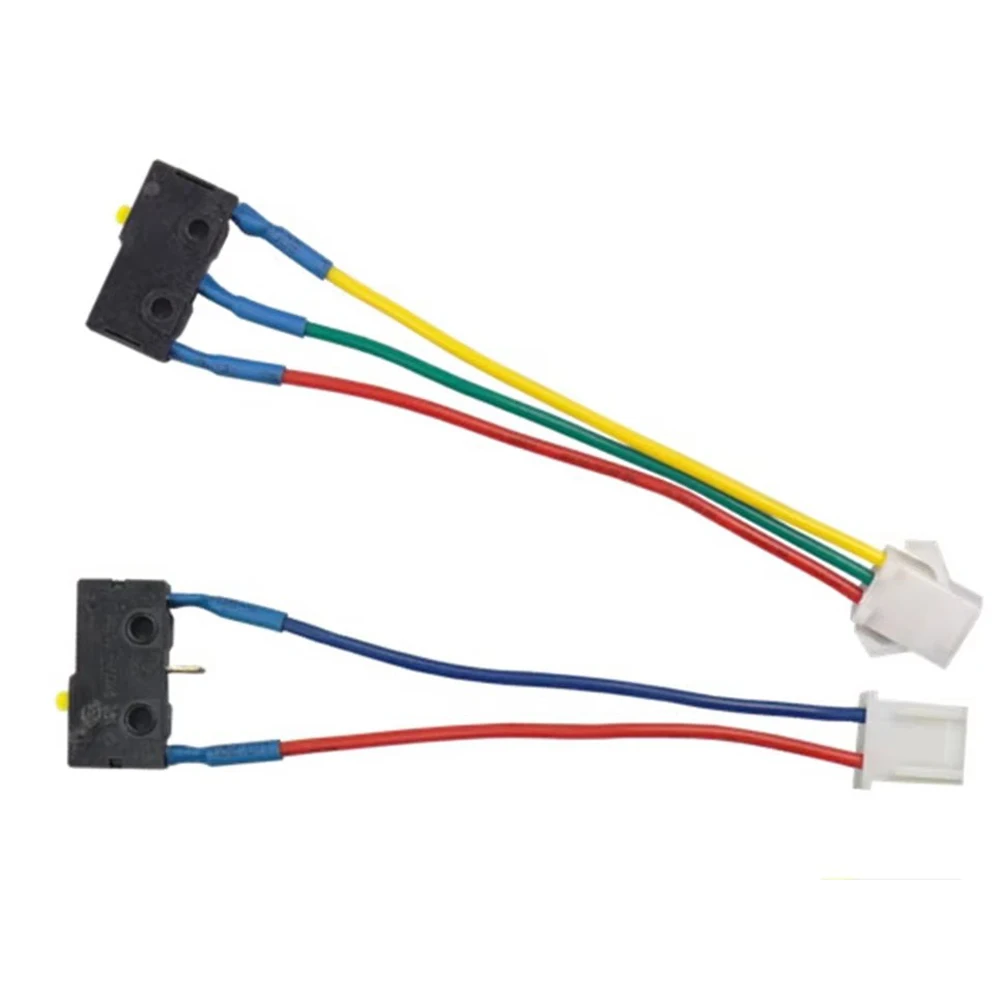 2pcs Home Appliance Parts Gas Water Heater Two-wire Micro Switch With Splinter Gas Water Heater Micro Switch Lgnition Switch
