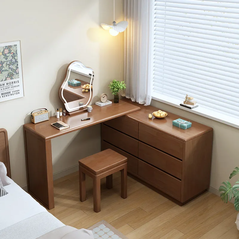 

Solid wood dresser 2024 new small apartment