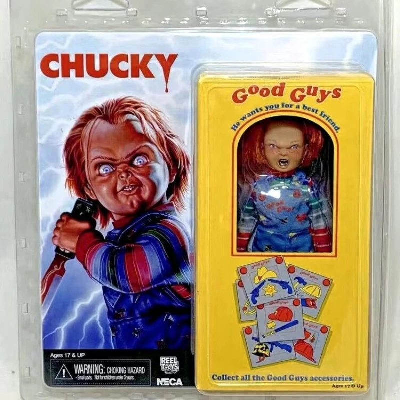 Ghost Ghost Returns Ghost Ghost Chach Chucky Movable Doll Terror Doll Handmade Collectible Model Cloth Cloth Hair Transplant