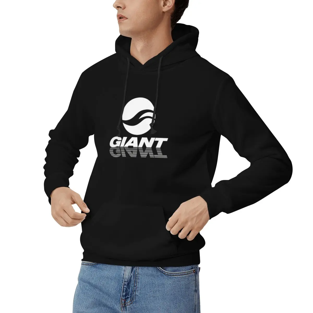 سترة بغطاء للرأس عملاقة للرجال والنساء بلوفر كاجوال بلوزات هيب هوب بأكمام طويلة ملابس خريف وشتاء
