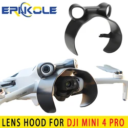 Lens Cap Cover for DJI Mini 4 Pro, Protection Lens Hood Anti-glare Gimbal Sunshade Cover Accessories for Mini 4 Pro Drone