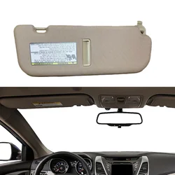 Car Interior Sun Visor for Hyundai Elantra 2011 2012 2013 2014 2015 Grey Beige Sun Visor With Makeup Mirror 852103X000TX