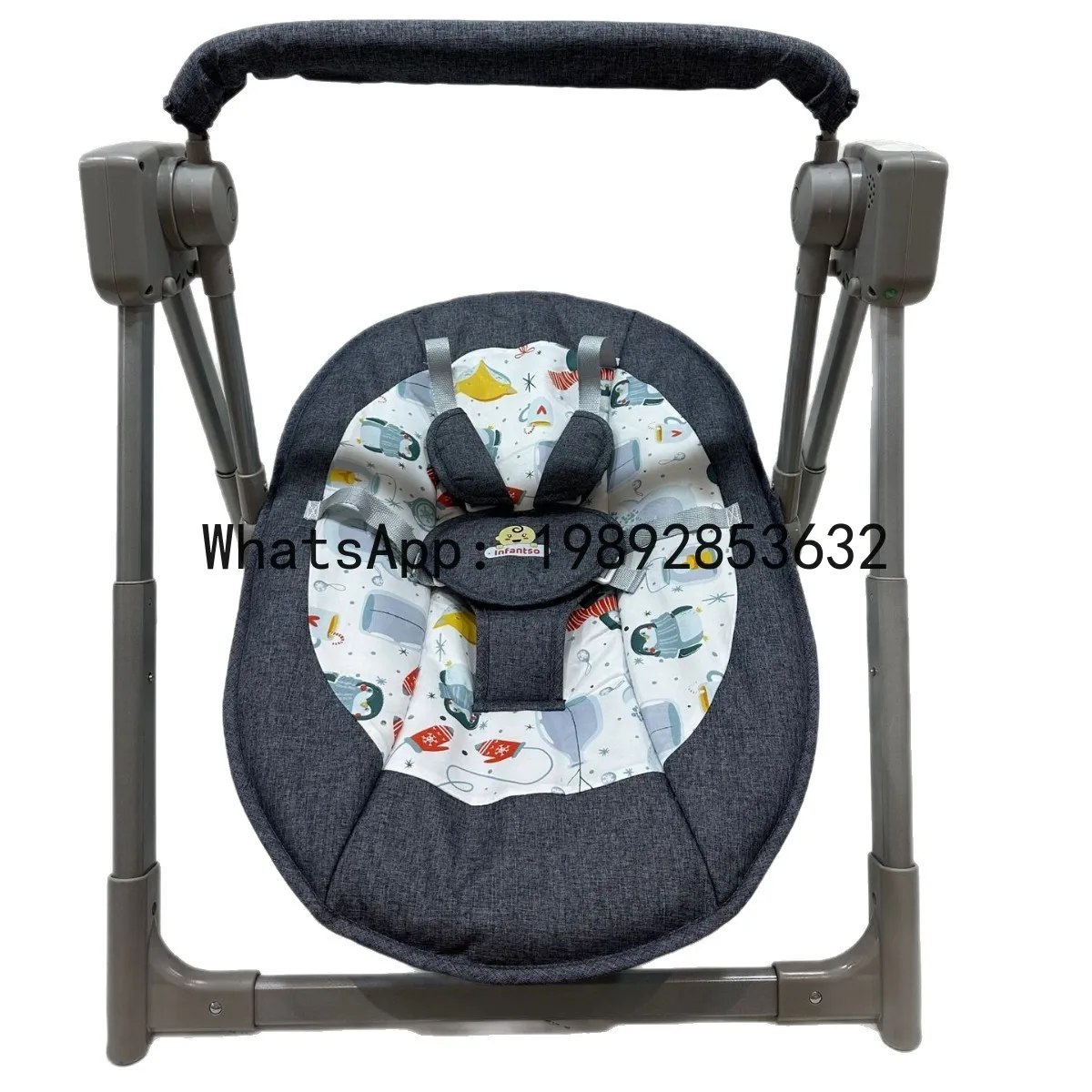 Baby Electric Rocking Chair Swing Multifunctional Baby Soothing Rocking Chair Baby Reclining Comforting Cradle