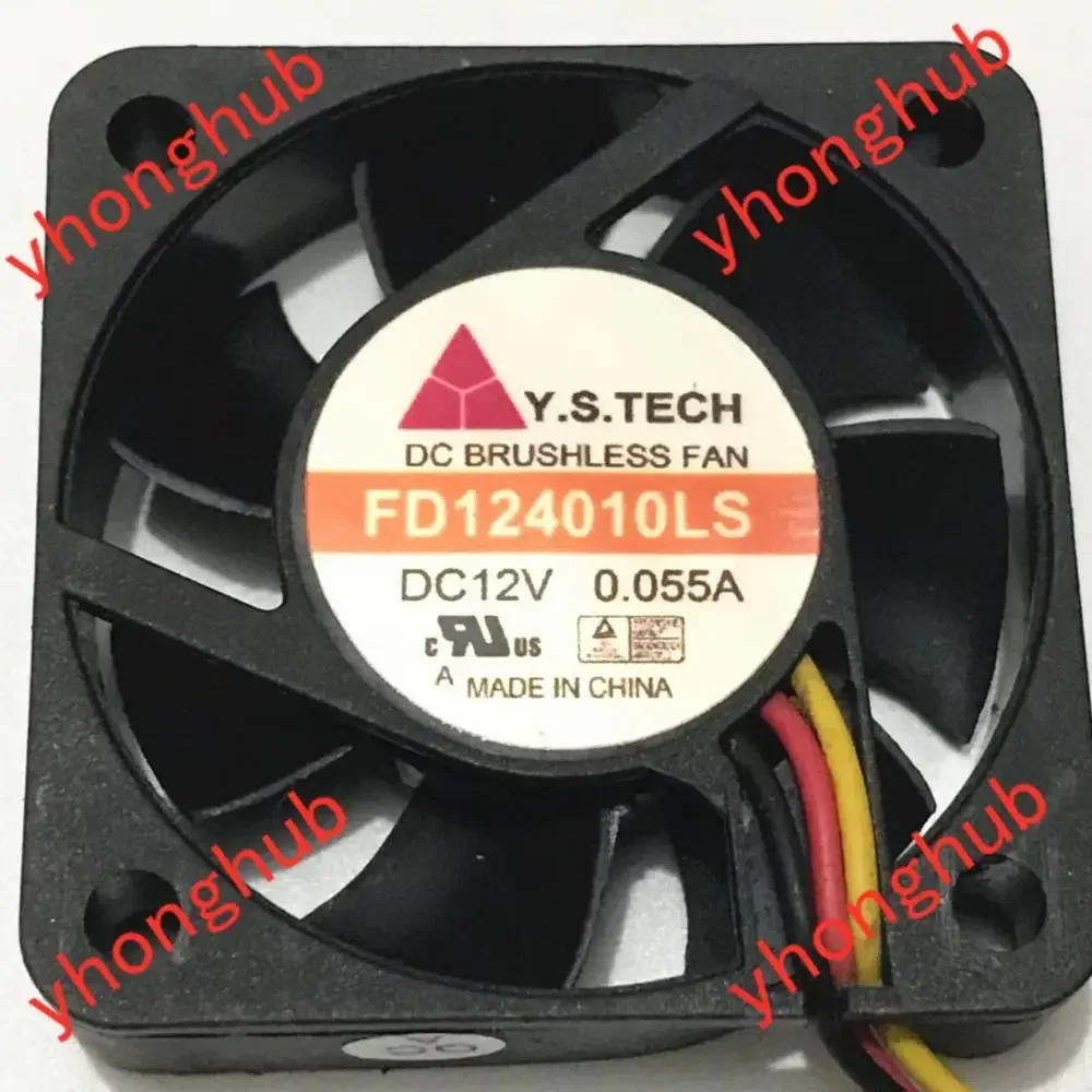 

Y.S TECH FD124010LS DC 12 В 0,055 А 3-проводной 40x40x10 мм Вентилятор охлаждения сервера