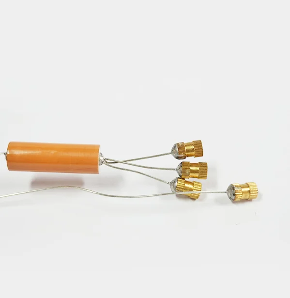 10PCS  Ceramic mandrel capacitor 12KV 125pF charged display high-frequency high-voltage Ceramic capacitor