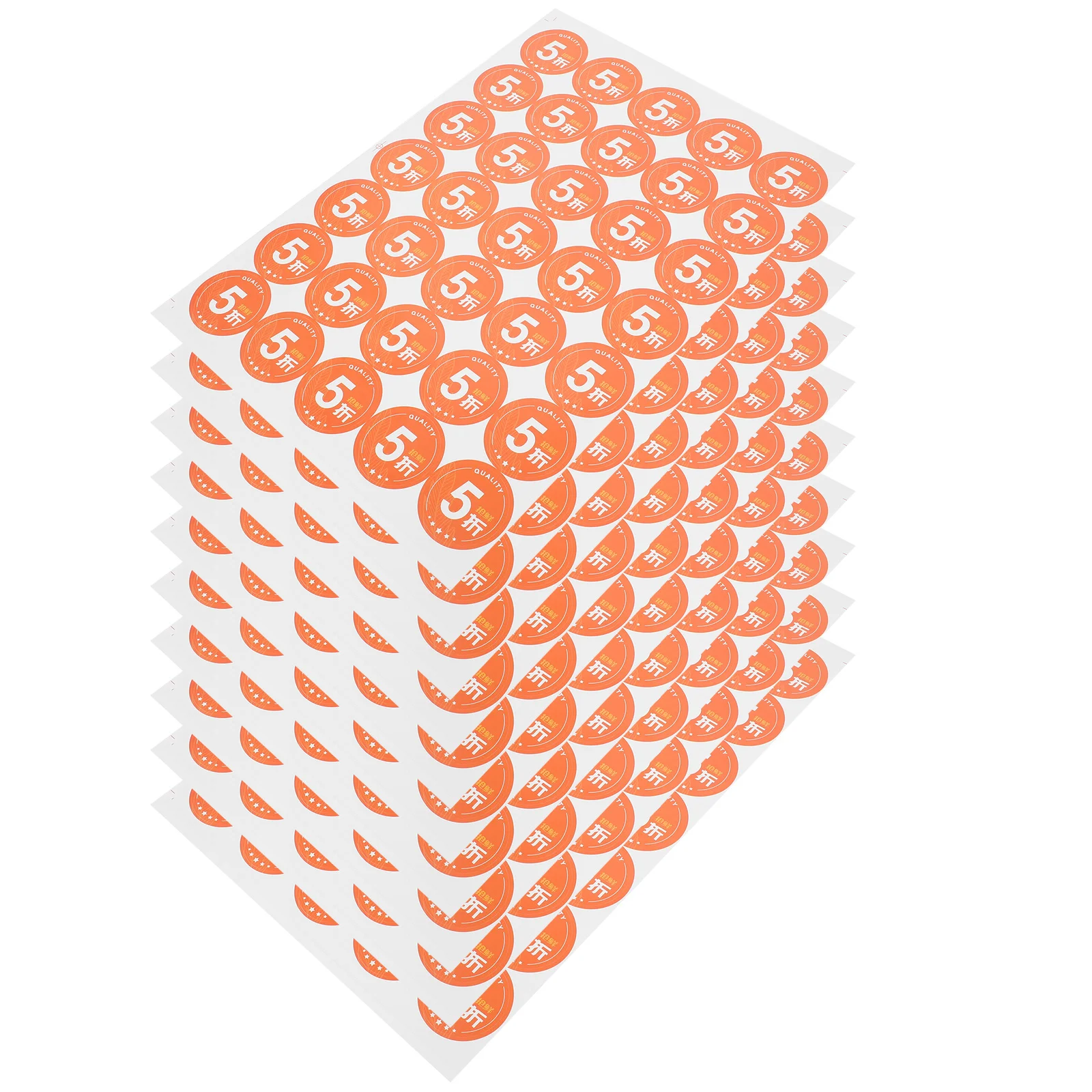 350Pcs 50 Percent Off Adhesive Sticker Label for Retail Store Merchandise Tag 50% Off Sticker Adhesive Label