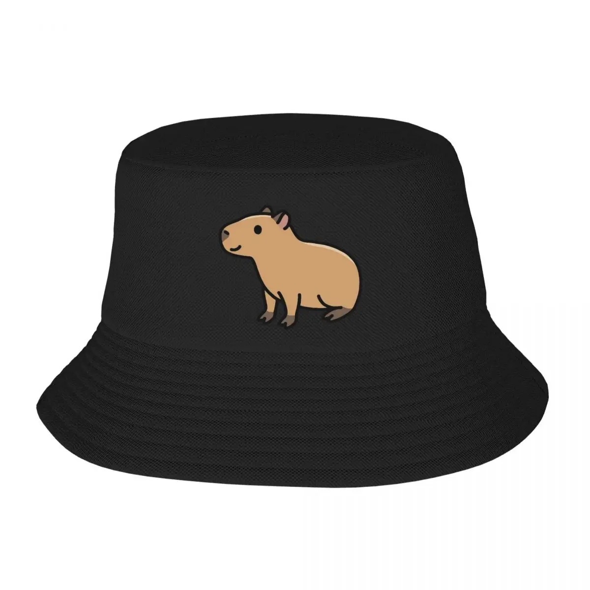 Capybara Bucket Hats Panama For Man Woman Bob Hats Reversible Fisherman Hats Summer Beach Fishing Unisex Caps